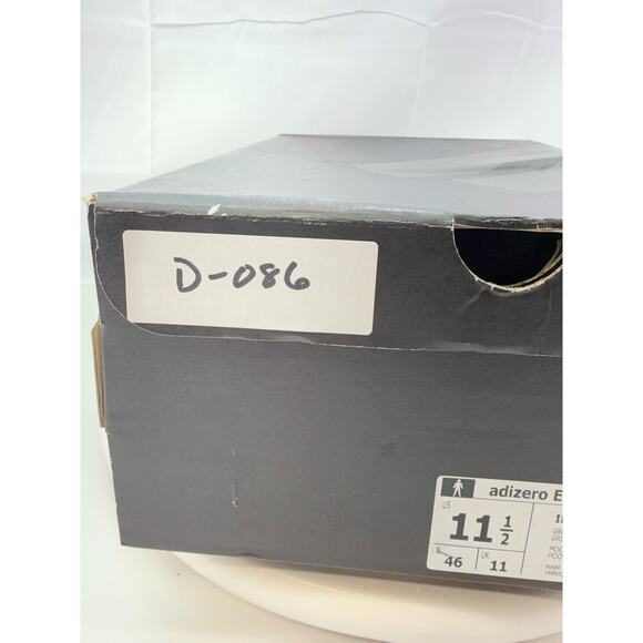 Adidas Adizero Electric.1 Mens Size 11.5 Football Cleats Gray Grey White IF2427 - Picture 11 of 11